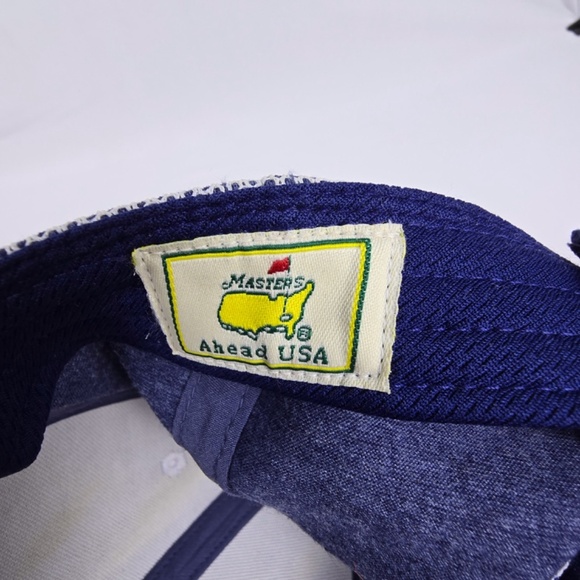 Masters Heathered Blue Performance Mesh Back Hat Augusta National Golf - Picture 9 of 10
